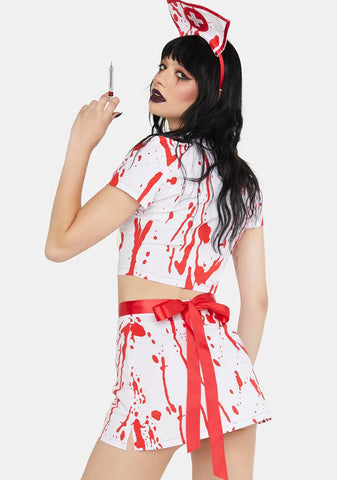 Nurse Of Death Costume Set