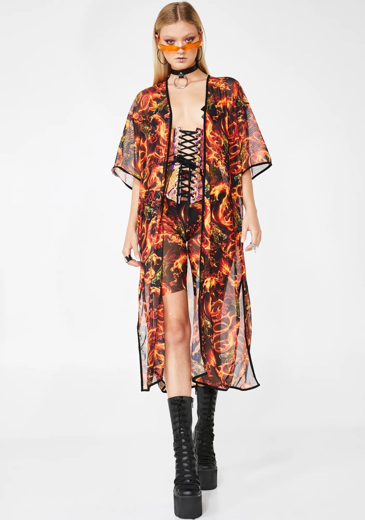 All Guns Blazin Kimono