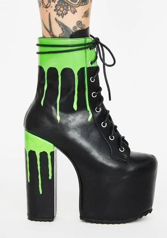 Slime Time Platform Boots