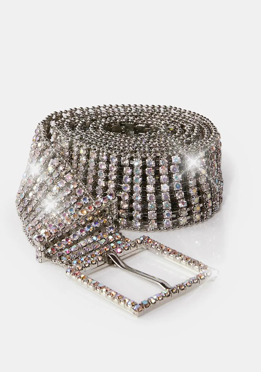 Dazzle Rhinestone Waist Belt