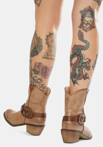 Ride Out Ankle Cowboy Boots