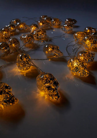 Darker Sentiment Skull String Lights