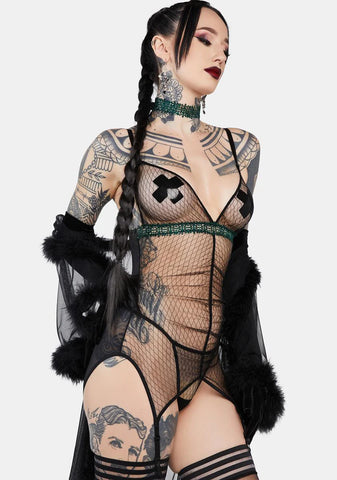 Erotic Appeal Fishnet Nightie