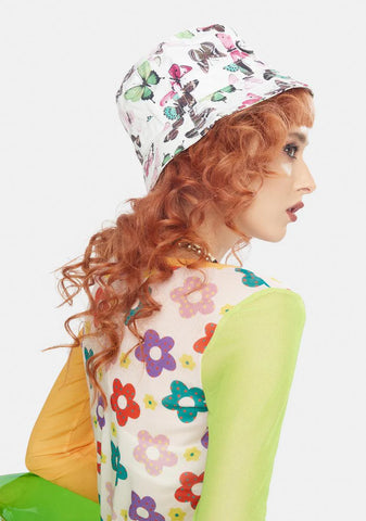 Diversifly Cream Bucket Hat