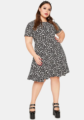 Curve Magic Mix Mini Dress