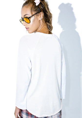 No Thanks Rebel Raglan