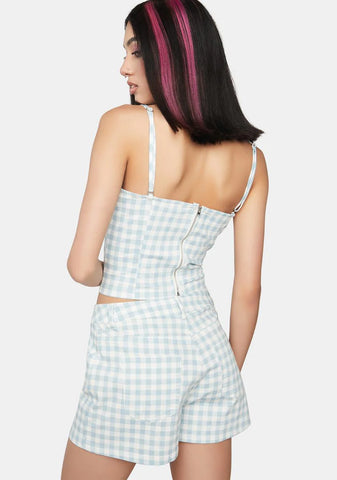 Summertime Staple Gingham Shorts