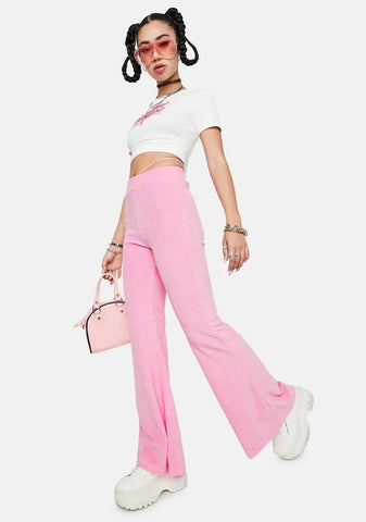 Candy Terry V-String Pants