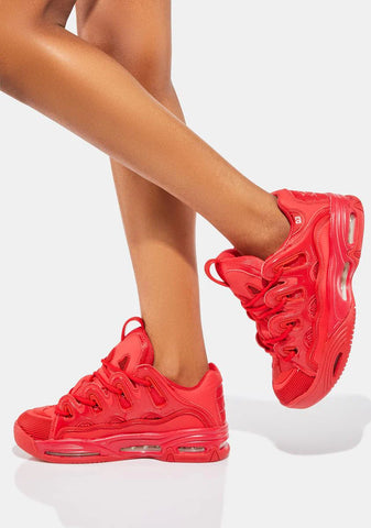 Red D3 2001 Sneakers
