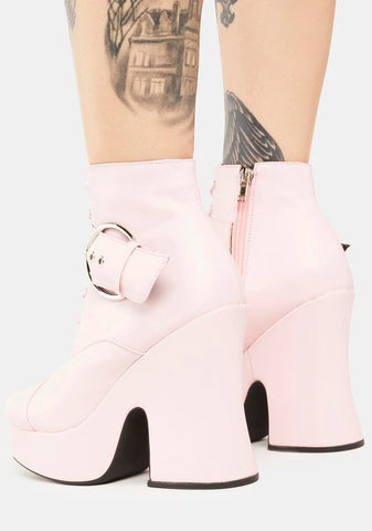 Pandemic Chunky Platform Ankle Boots