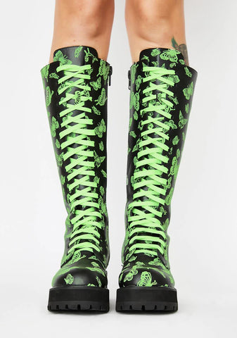 Lucky Wanderer Glow In The Dark Boots
