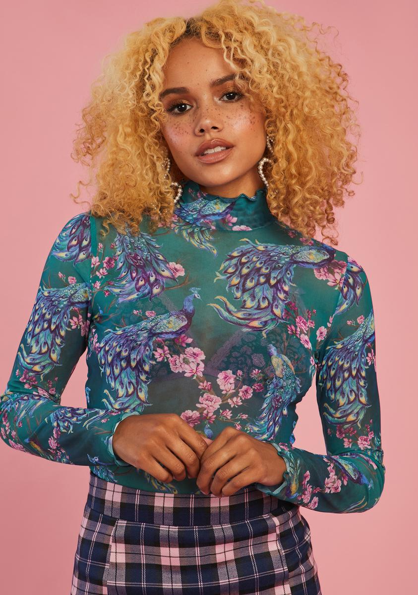 Strut Ur Stuff Mesh Top