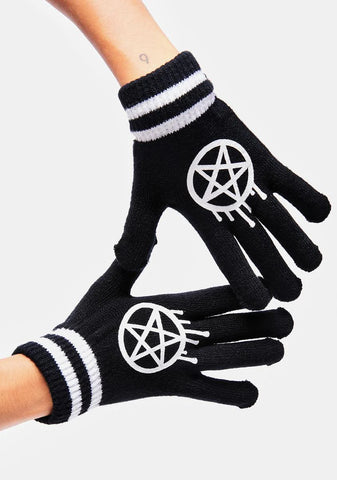 Sporty Gram Knit Gloves