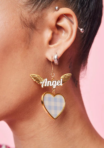 You'll Notice Me Heart Earrings
