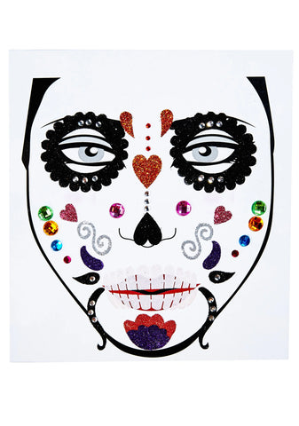Day Of The Dead Face Jewels
