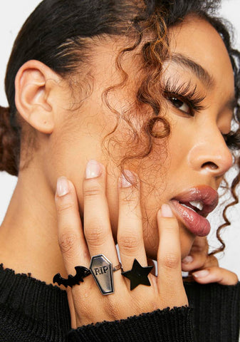 Grave Matters Ring Set