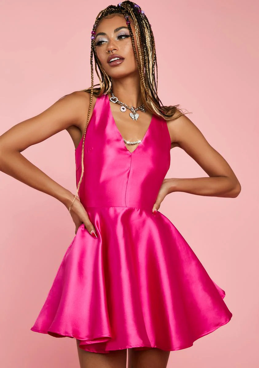 Never On Time Mini Dress