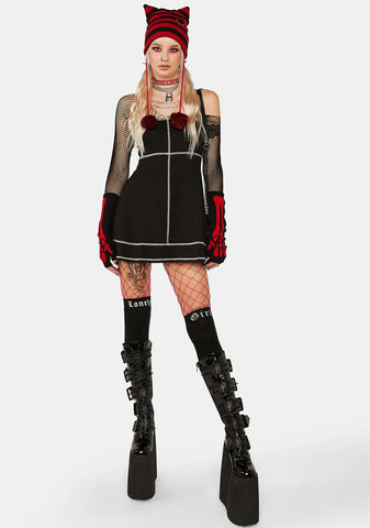 House Of Pain Chain Mini Dress
