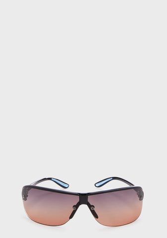 Homage Shield Sunglasses - Black