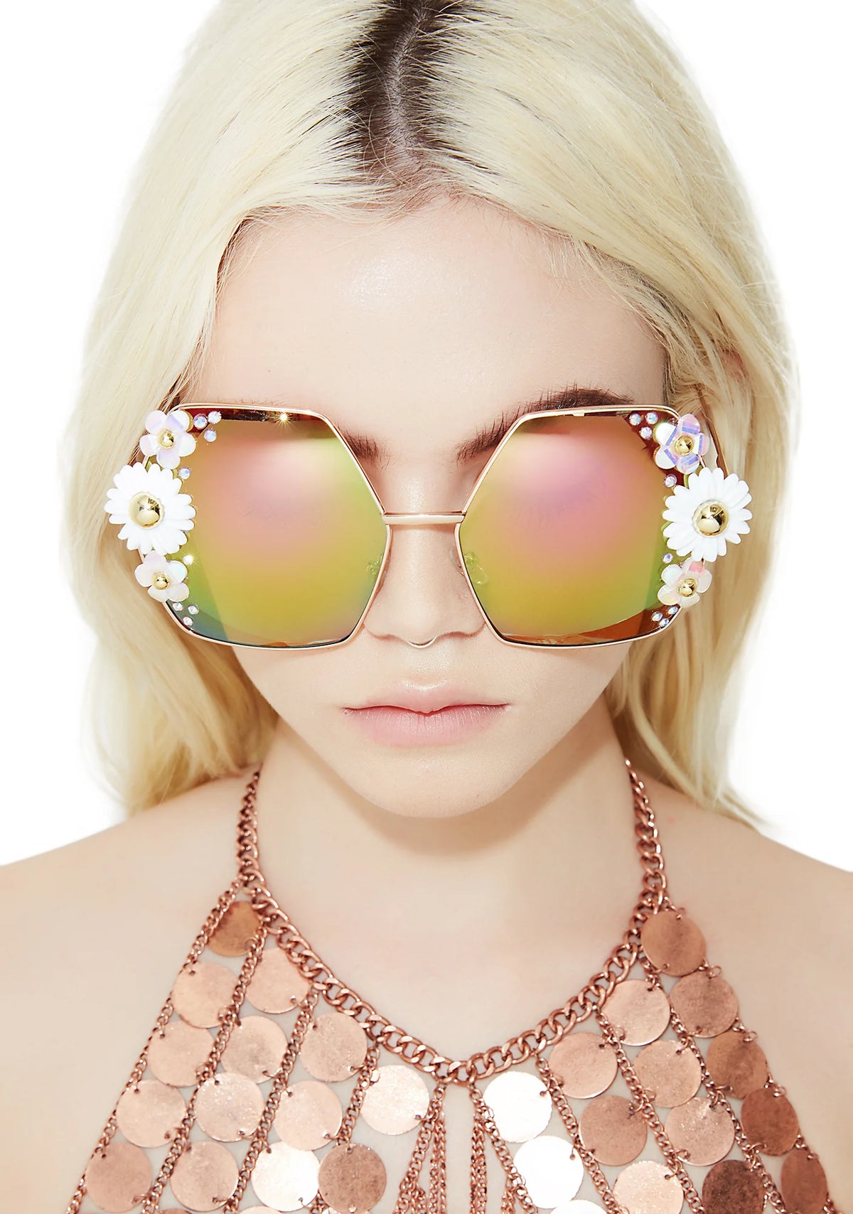 Disco Daisy Super Oversized Frames