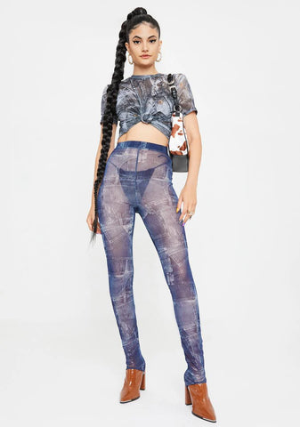 Wild Bout U Mesh Leggings