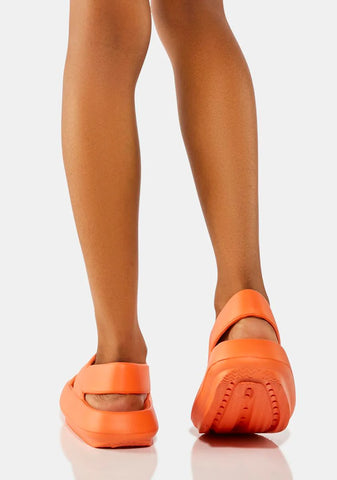 Citrus Sidewalk Shuffle Slide Sandals