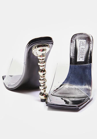 Hottest Spot Clear Heels