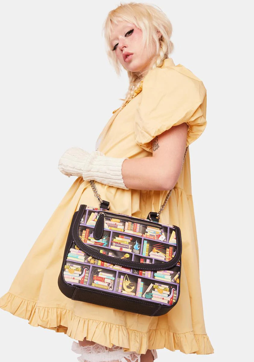 Villain's Books Crossbody Bag