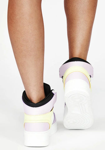 Lilac Starting Line Sneakers