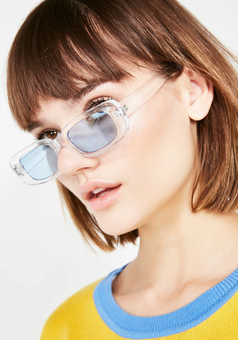 Dance With Me Clear Sunglasses