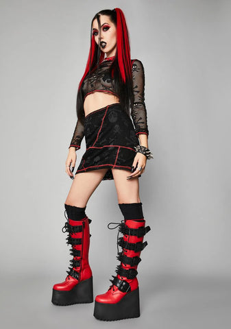 Dangerous Appetite For Destruction Platform Boots