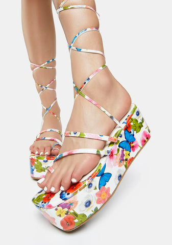 Sunny Days Platform Sandals