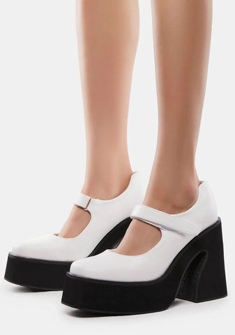 Ambrosia Mary Jane Platform Heels