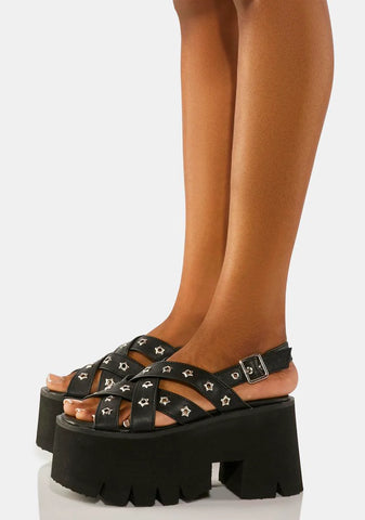 Ashes-12 Platform Sandals