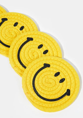 Jolly Holiday Coaster Set