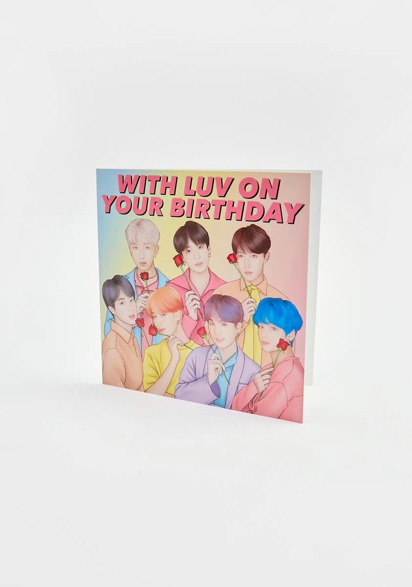 With Love & Roses Bday Card