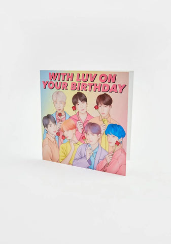 With Love & Roses Bday Card