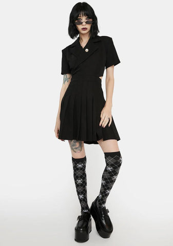 Bad Culture Collared Mini Dress