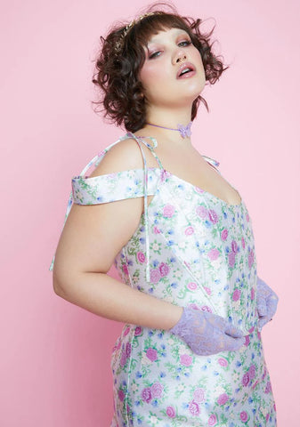 Blooming Pretty Polaroid Fever Corset Top