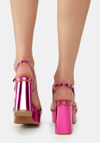 Strikeout Platform Heels