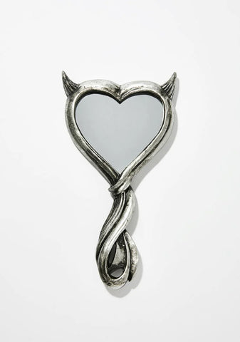 Devil's Heart Hand Mirror