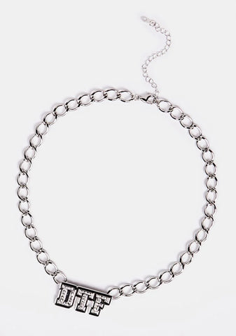 Send A Message Chain Necklace