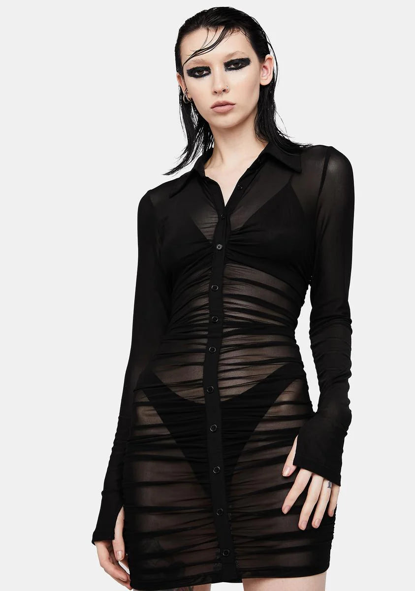 Down To Business Mini Dress