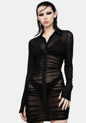 Down To Business Mini Dress