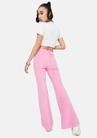 Candy Terry V-String Pants