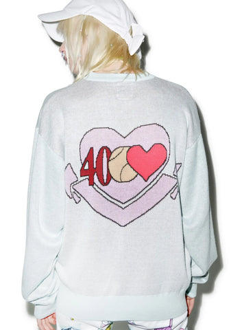 40Love Knit Crew - Light Pink