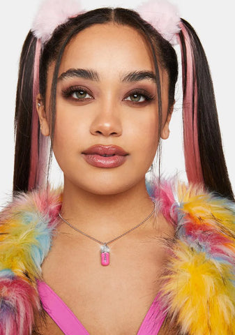 Spoil Myself Pill Necklace