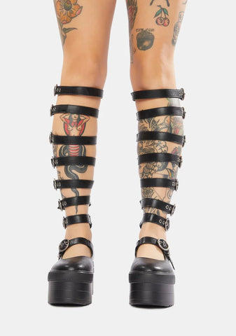 Rising Platform Gladiator Sandals