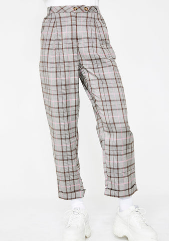 School Daze Plaid Pants