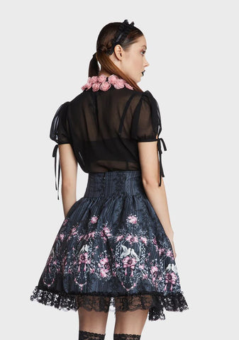 In A Mood Chiffon Top